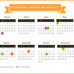 Calendario Laboral Malaga 2017